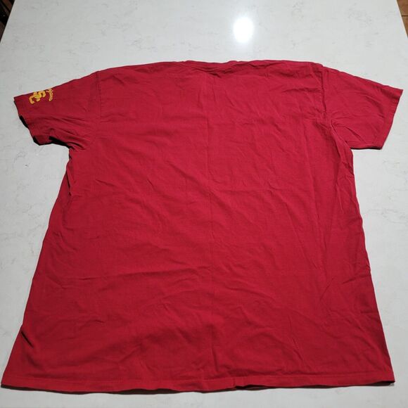 USC Trojans x Marvel Avengers Official NCAA T-Shirt 2XL RED Champions Fight On - Picture 3 of 10
